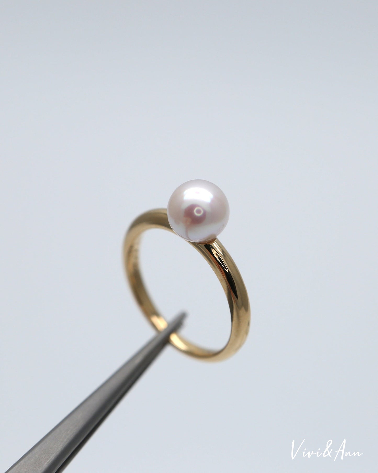 Made to Order - Premier Akoya Cultured Pearl 18K Gold Ring
