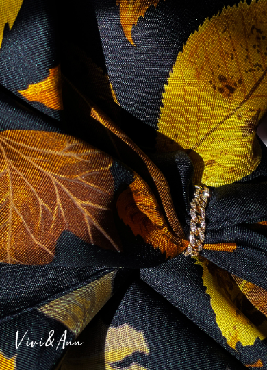 Fine Jewelry Soft Armor Solid 18K Gold Diamond Pave Mini Link Ring