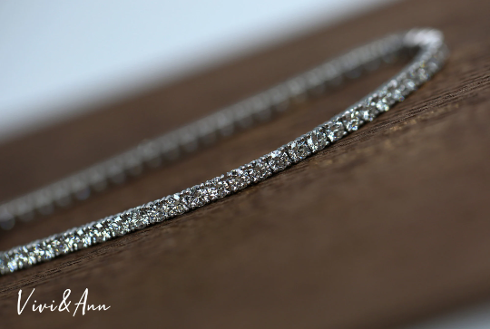 Made to Order - Classic Diamond Tennis Bracelet 18K Gold